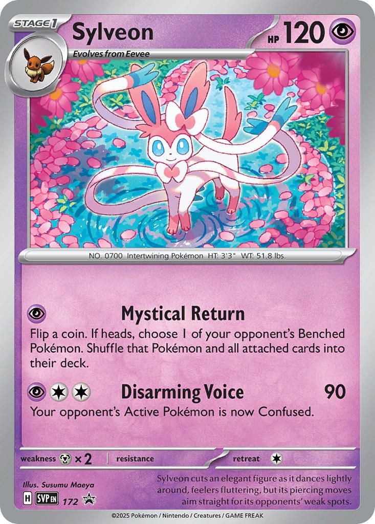 Sylveon Pokémon card